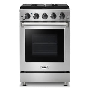 Thor Kitchen Stainless Steel Freestanding Gas Range (3.7 cu.ft.) - LRG2401U