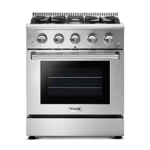 Thor Kitchen Stainless Steel Freestanding Gas Range (4.2 cu.ft.) - HRG3080U