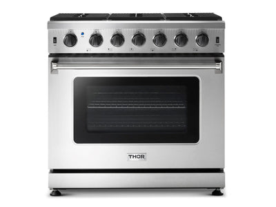 Thor Stainless Steel Freestanding Gas Range (6.0 cu.ft.) - LRG3601U