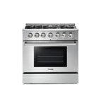 Thor Stainless Steel Freestanding Gas Range (5.2 cu.ft.) - HRG3618U