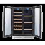 Thor Stainless Steel Dual Zone French Door Wine and Beverage Centre - TBC2401DI