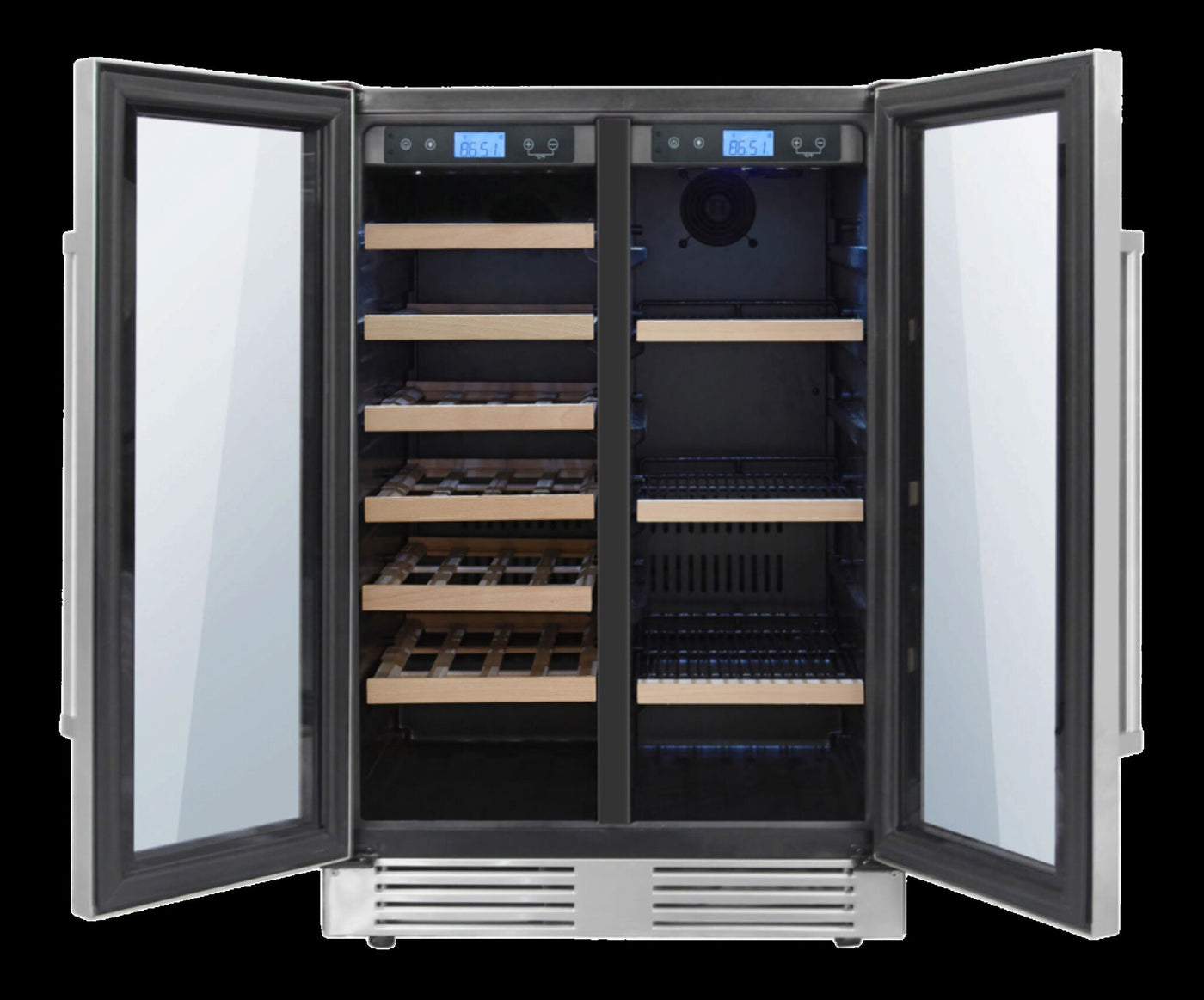 Thor Stainless Steel Dual Zone French Door Wine and Beverage Centre - TBC2401DI