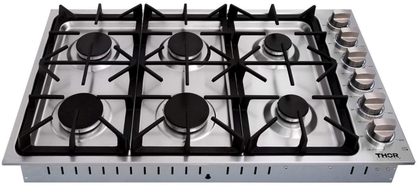 Thor Stainless Steel 36" Drop-In Gas Cooktop - TGC3601