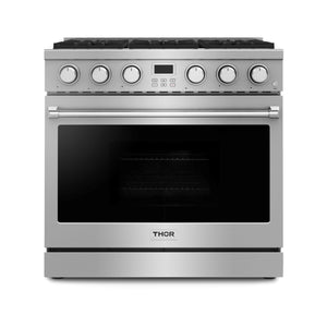 Thor Kitchen Stainless Steel Freestanding Gas Range (6.0 cu.ft.) - ARG36