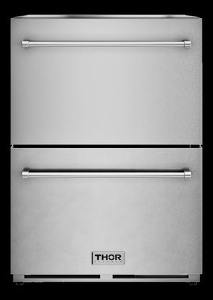 Thor Stainless Steel Indoor/Outdoor Freezer Drawer (3.36 cu.ft.) - TRZ24U