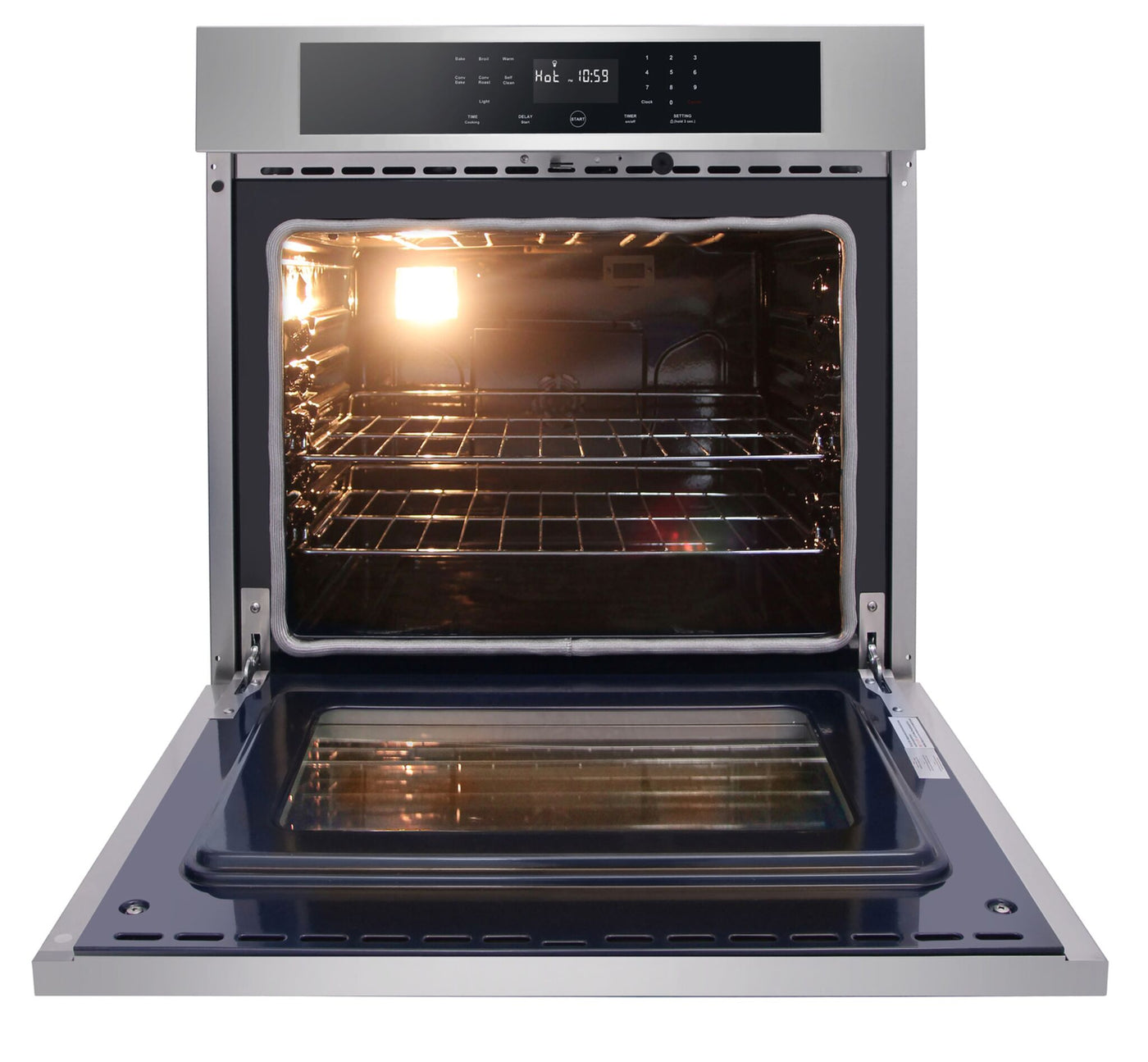 Thor Stainless Steel 30" Self-Cleaning Electric Wall Oven (4.8 Cu. Ft.) - HEW3001