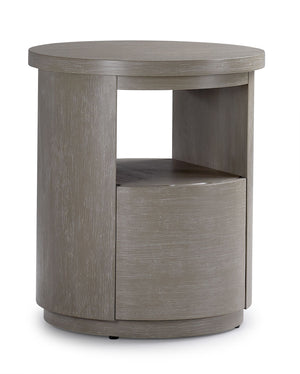 Fresh Perspective Turin 22" Side Table- Grey