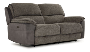 Vandelay Power Reclining Sofa - Grey