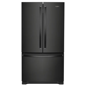 Whirlpool Black French Door Refrigerator (20 Cu.Ft.) - WRFC2036RB