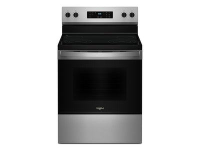 Whirlpool Stainless Steel 30" Electric Range (5.30 Cu Ft) - YWFES3530RS