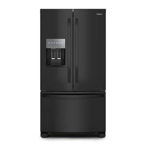 Whirlpool Black French Door Refrigerator (24.7 Cu.Ft.) - WRFF3436RB