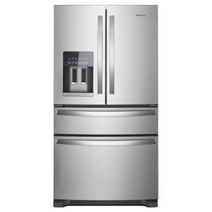 Whirlpool Fingerprint Resistant Stainless Steel French Door Refrigerator (24.5 Cu. Ft.) - WRMF3636RZ