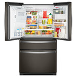 Whirlpool Black Stainless French Door Refrigerator (26.2 Cu.Ft.) - WRMF7736PV