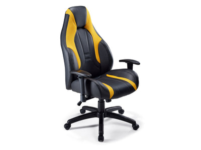 Zane Office Chair - Black, Yellow