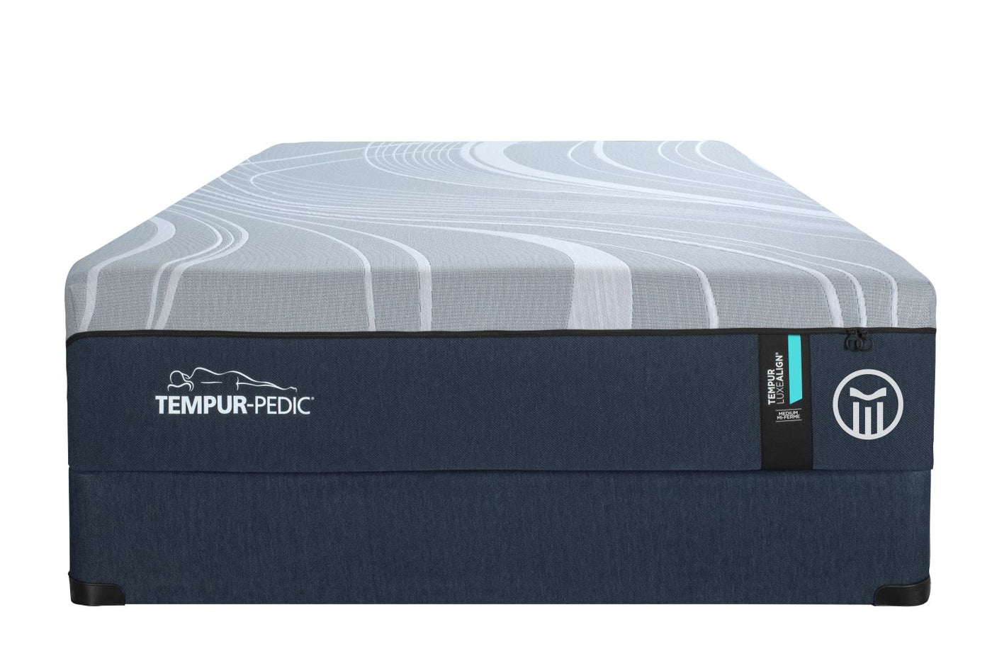 Tempur-Pedic LuxeAlign® 2.0 Medium Hybrid 13" Twin XL Mattress and Boxspring Set