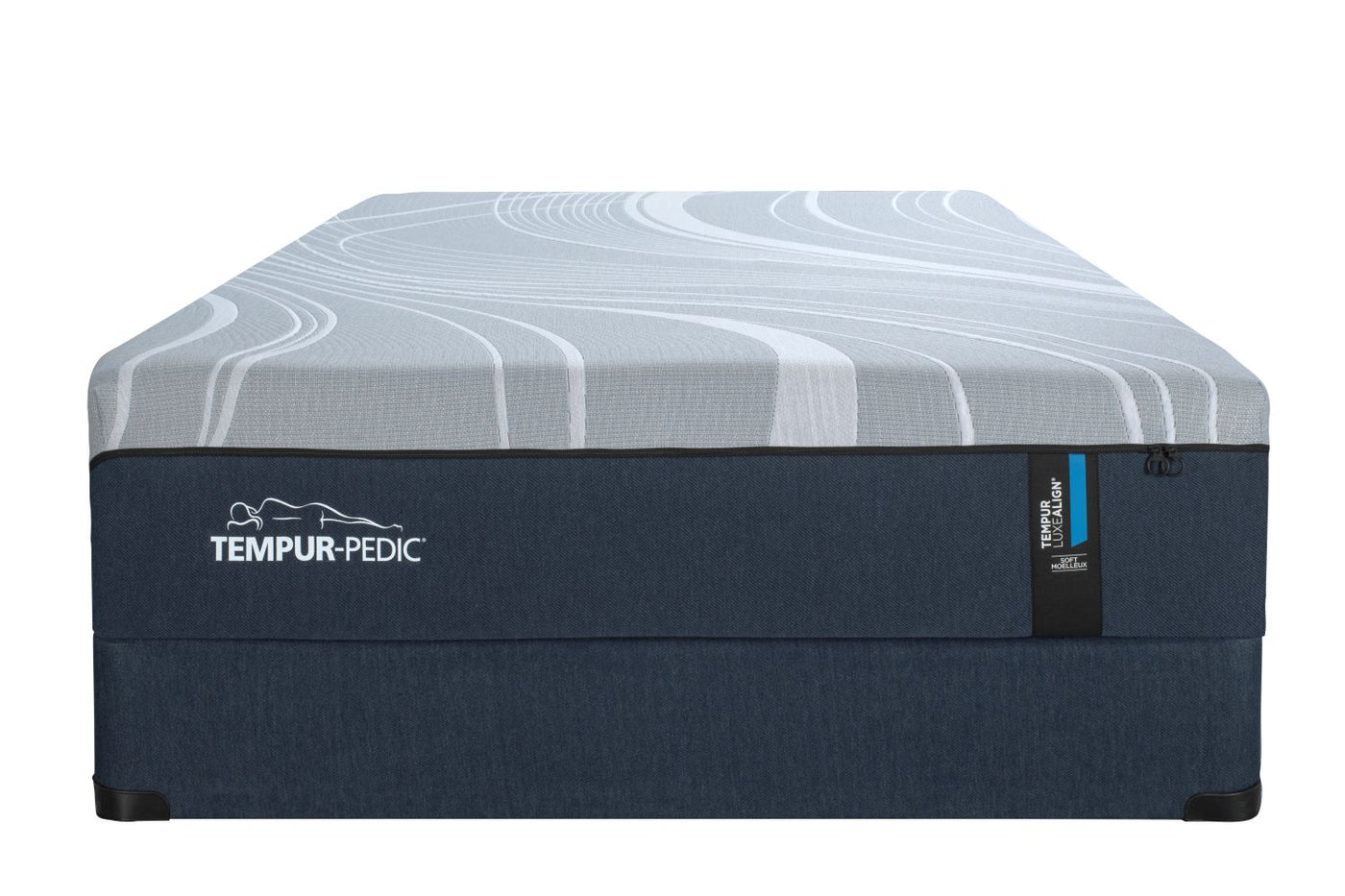 Tempur-Pedic LuxeAlign® 2.0 Soft 13" Queen Mattress and Boxspring Set