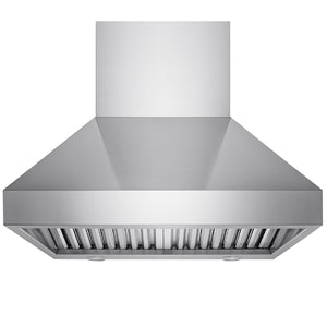 VICTORY Stainless Steel 36" 1200 CFM Wall Mount Range Hood - Twister-MAX-36