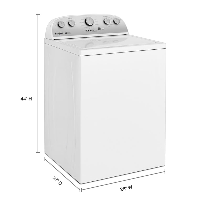 Whirlpool White Top Load Washer (4.4 Cu Ft) - WTW4957PW | Leon's