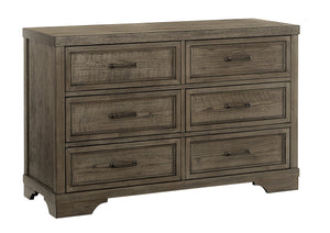Buy Garry 6-Drawer Wooden Chest Of Drawers (Honey Finish) at 23% OFF Online