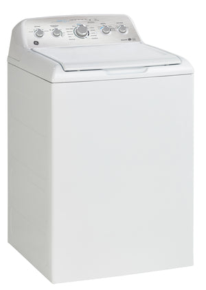 GE White Top-Load Washer with SaniFresh Cycle (4.9 Cu. Ft 