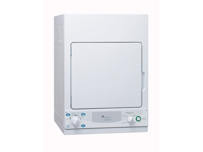 Laveuse portative compacte GE® de 3,3 pi³ (CEI) avec panier en acier  inoxydable blanc - GNW128PSMWW, Laveuses, Buanderie