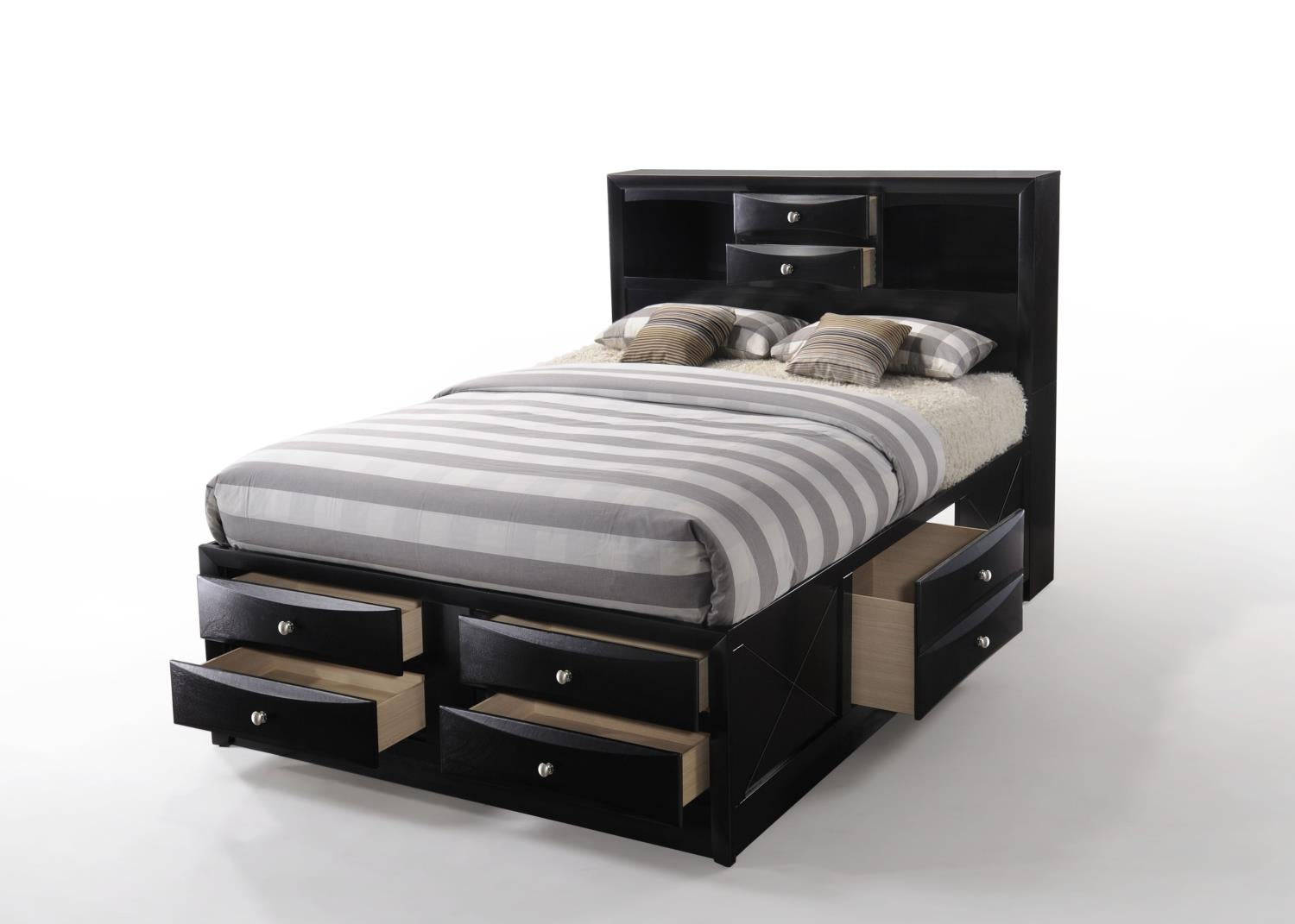 Hillary queen 2024 storage bed