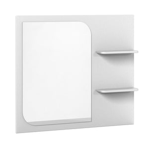 Bellmar 36" Vanity Mirror with Shelves - White