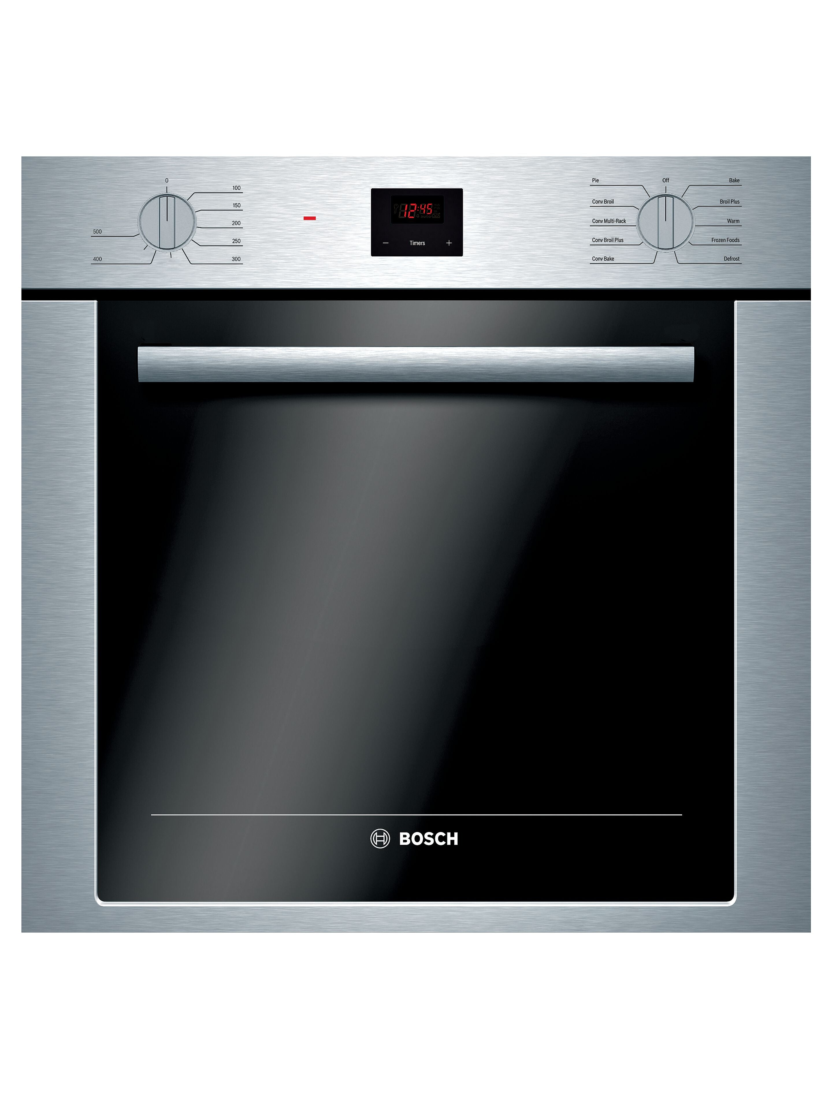 Bosch Stainless Steel 500 Series 24 Inch Built In Single Wall Oven