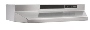 Broan Stainless Steel 24" 210 Max CFM Under-the-Cabinet Range Hood - BU224SS