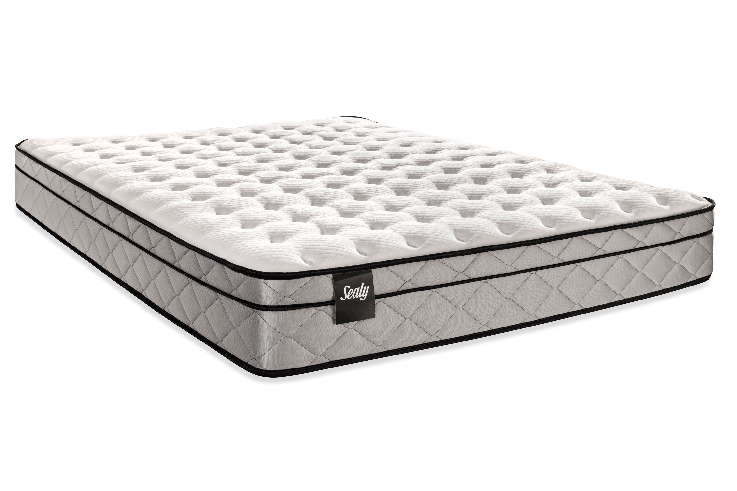 Sealy shimmery cushion firm full deals mattress