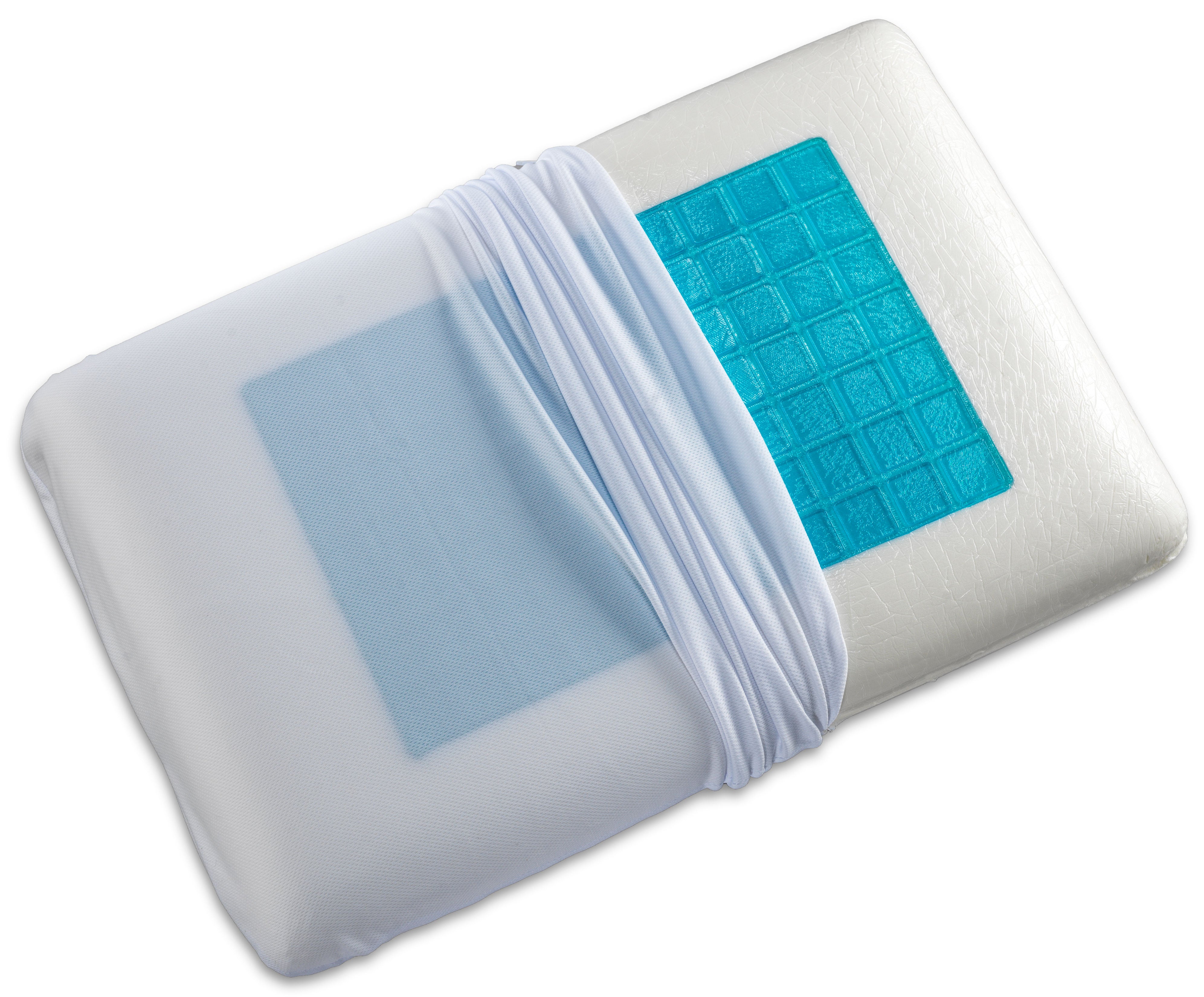 Cooling gel pillow memory clearance foam