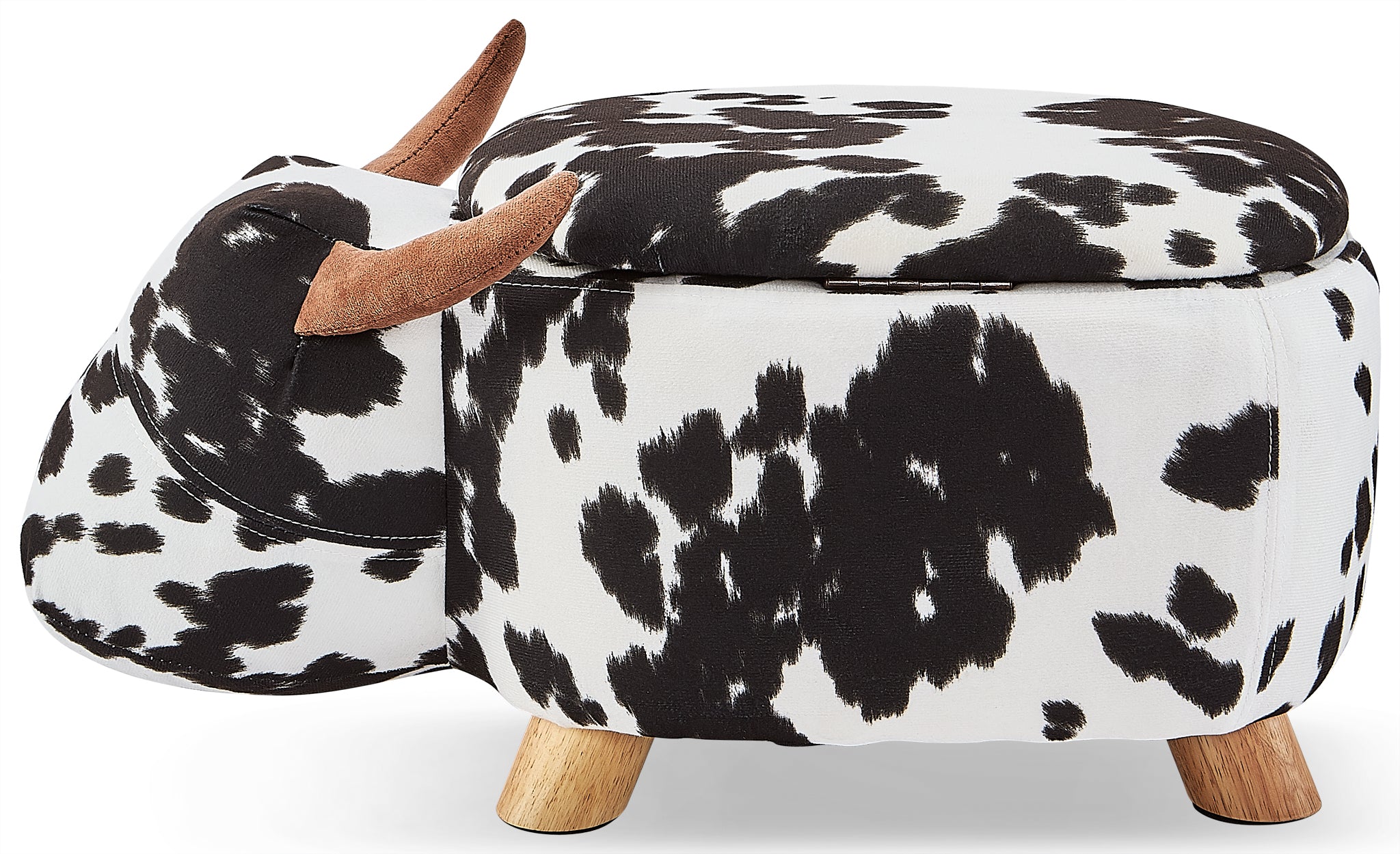 Cow ottoman deals