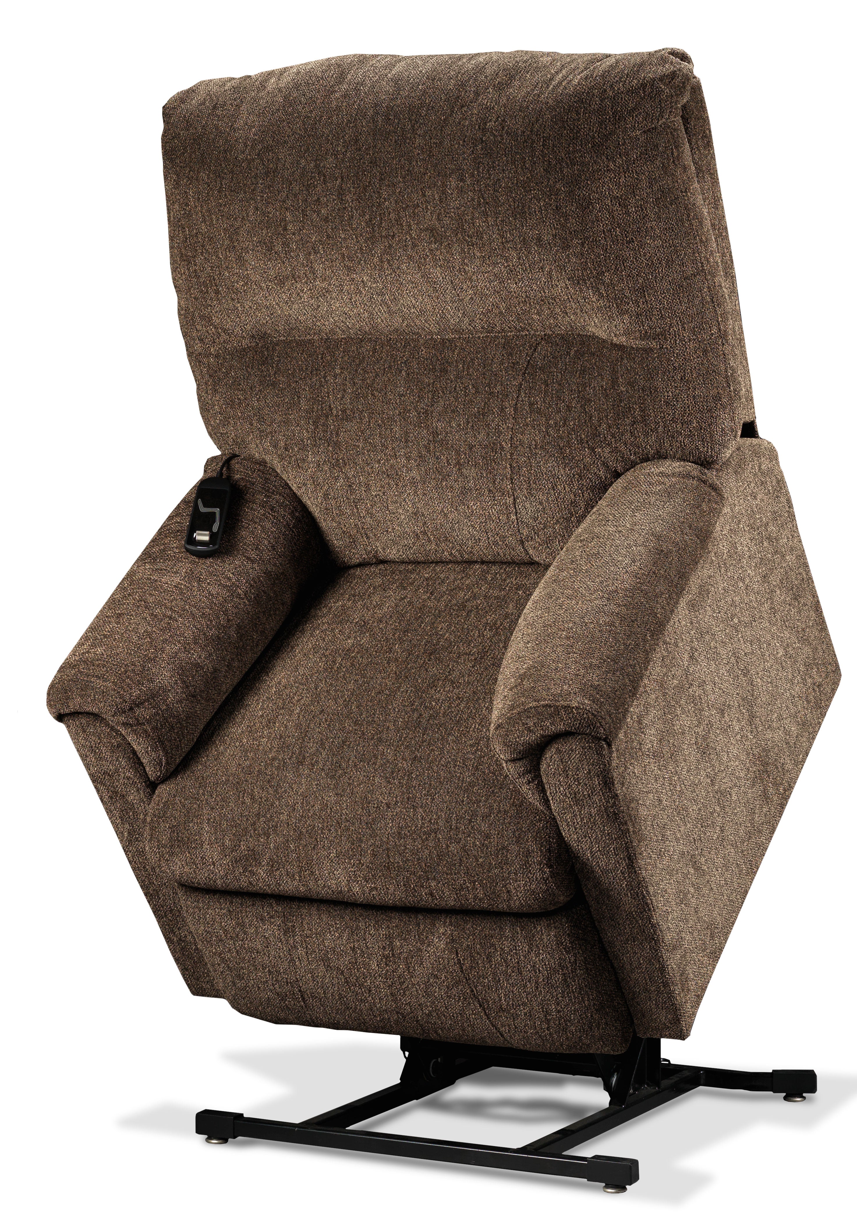 Vista Reclining Lift Chair Light Brown Leon s