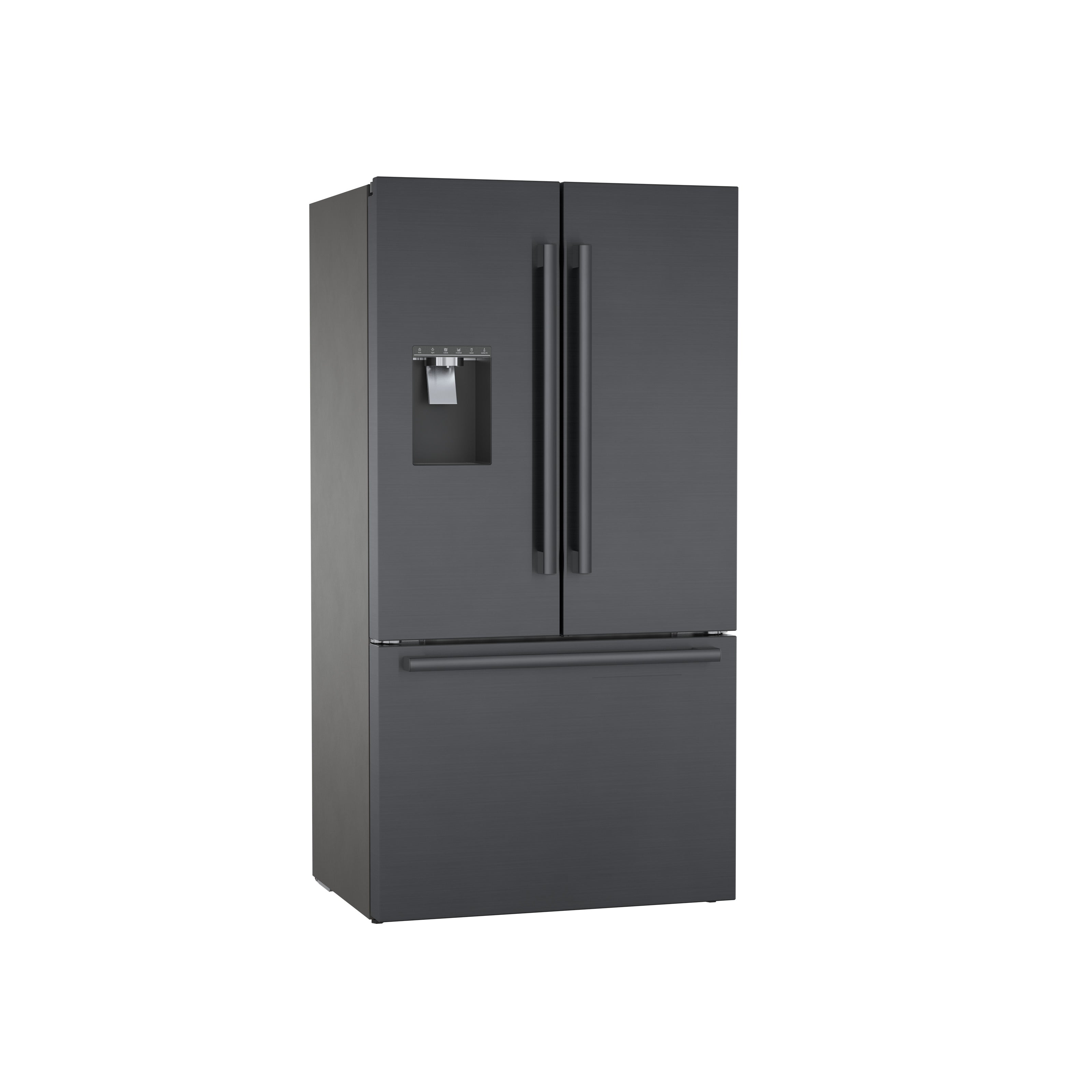 Bosch Black Stainless Steel Counter Depth French Door Refrigerator