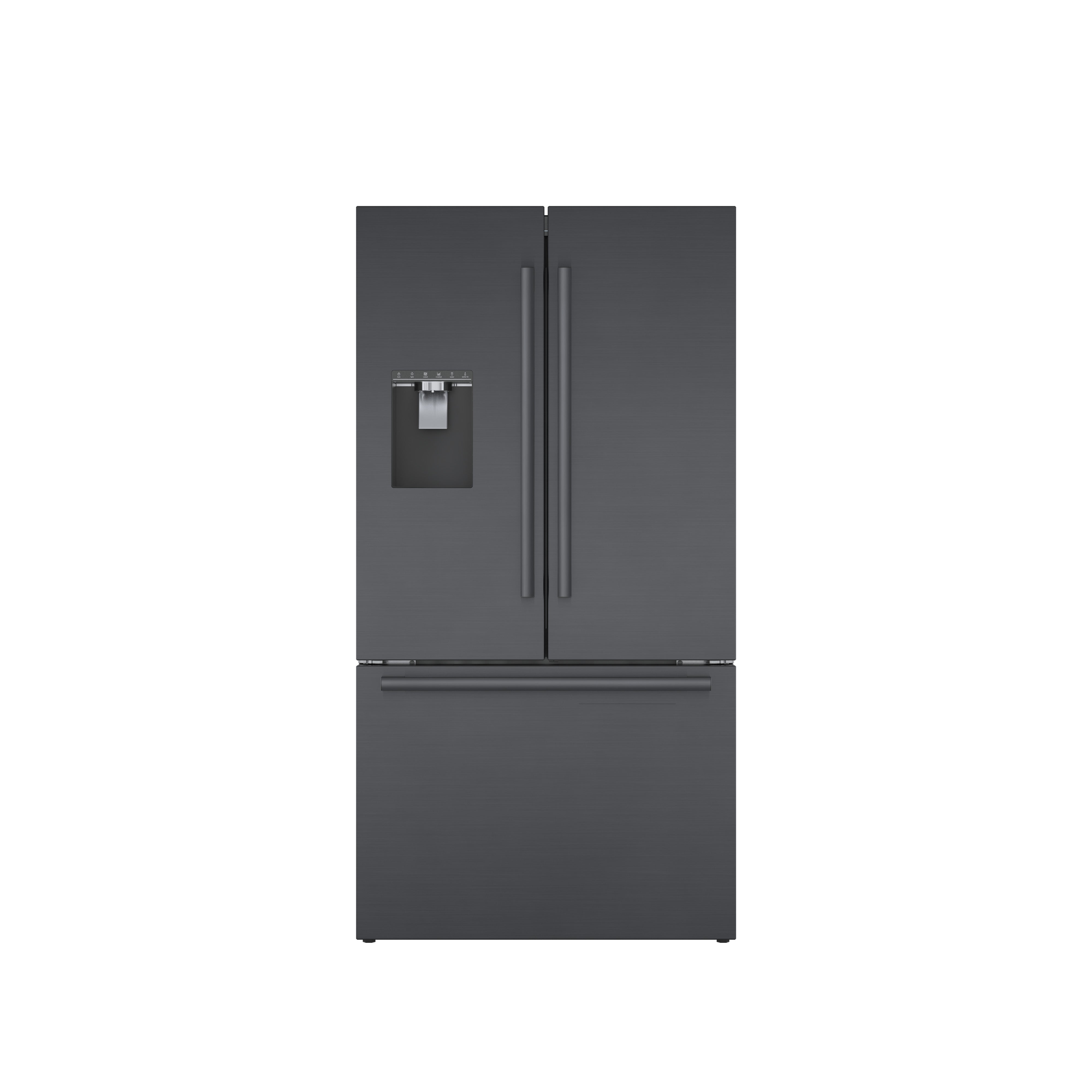 Bosch Black Stainless Steel Counter Depth French Door Refrigerator