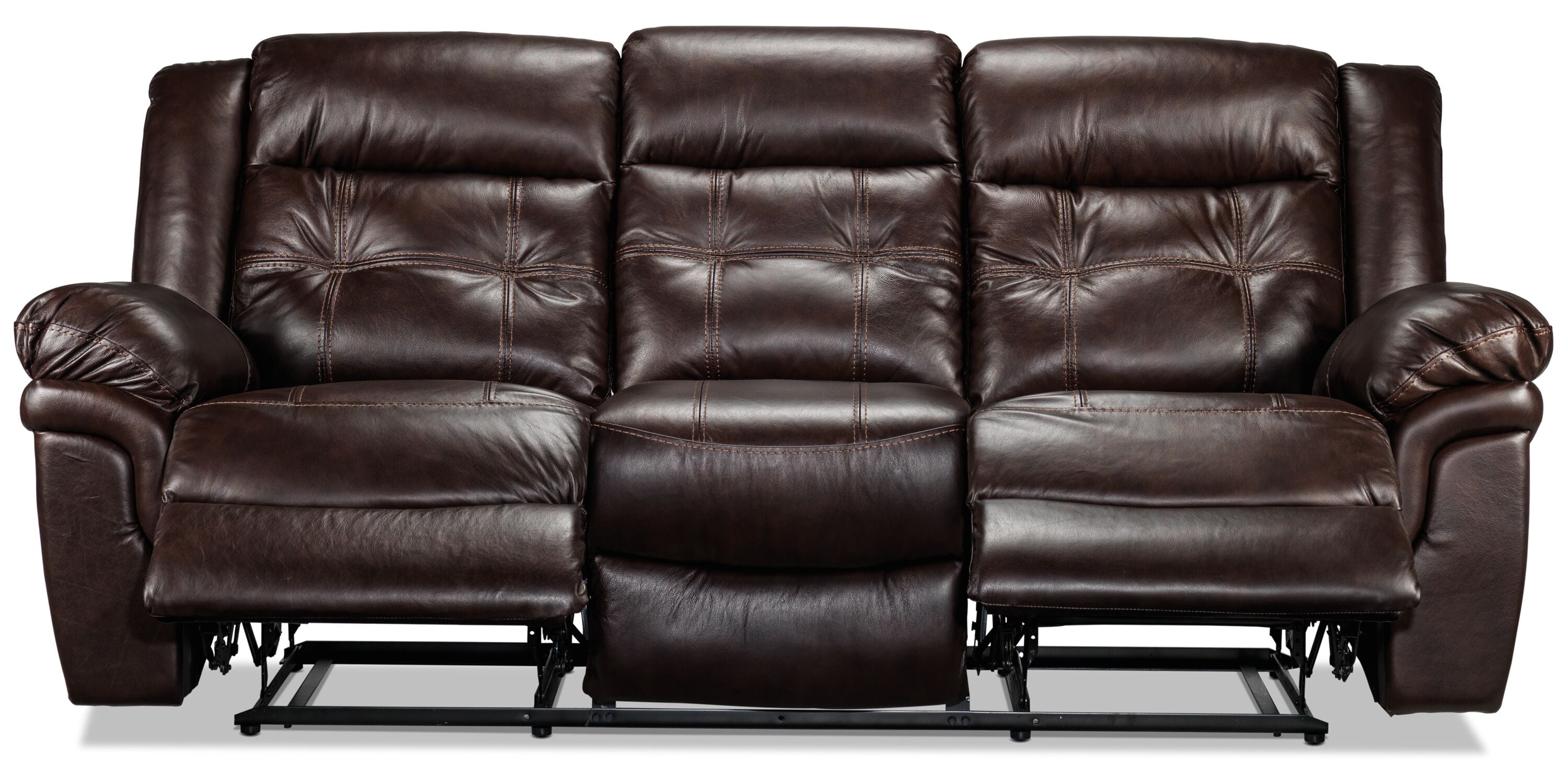 Leons leather recliners sale