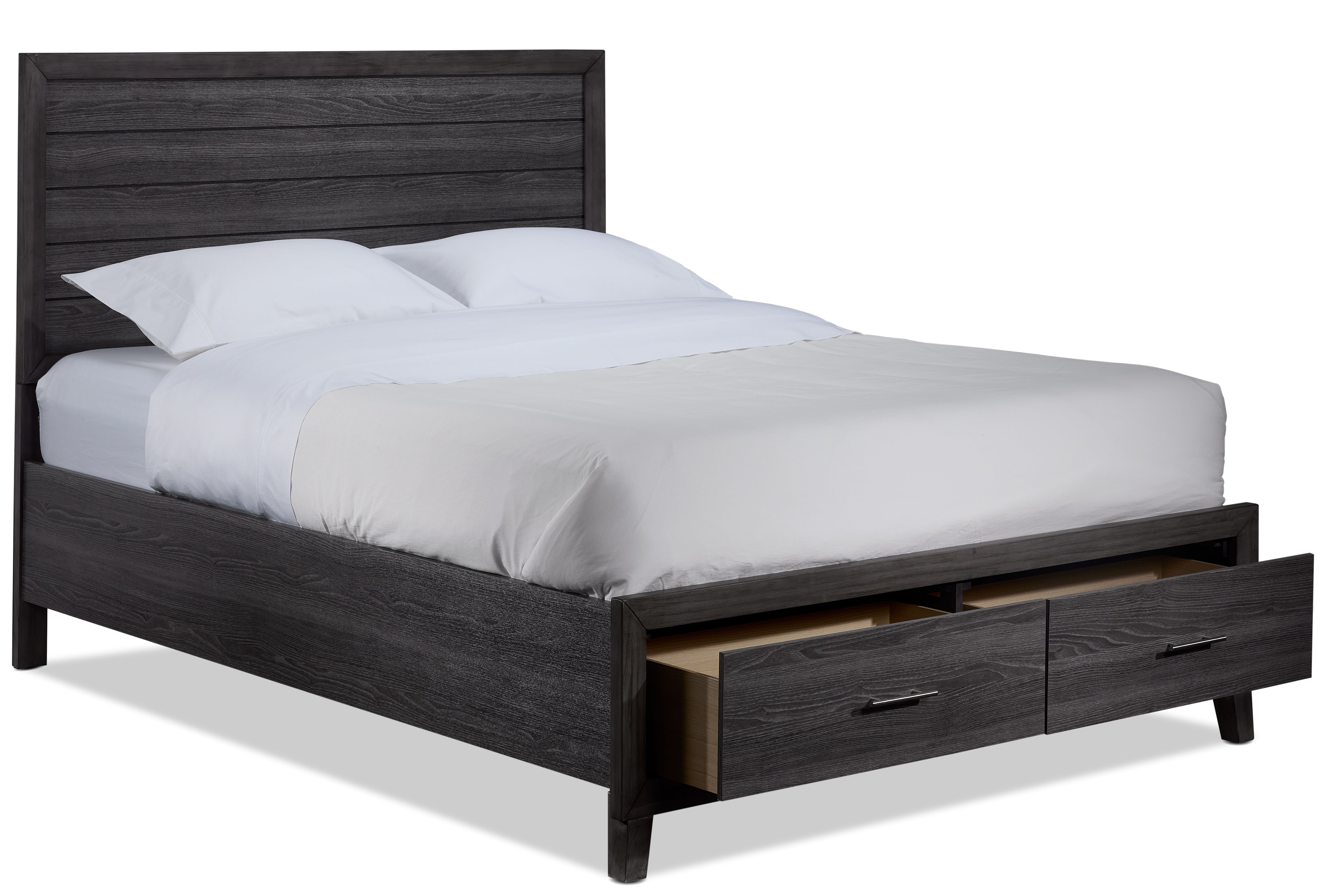 Titanium queen deals storage bed