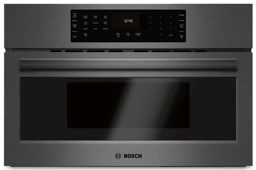 Bosch Black Stainless Steel 800 Series 30 Inch Built In Convection