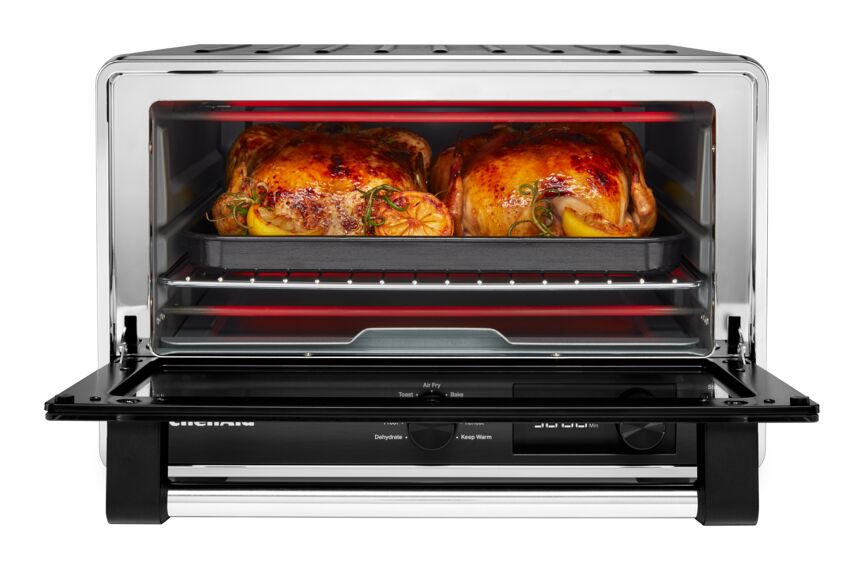 KitchenAid® Black Matte Digital Countertop Oven with Air Fry - KCO124BM