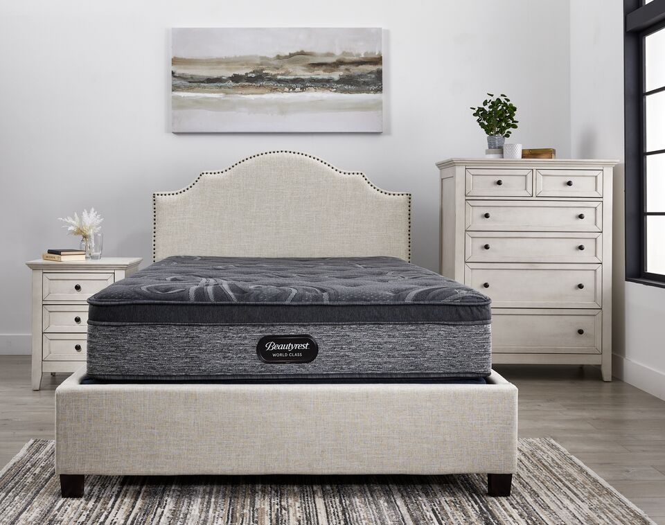 beautyrest world class monarch firm queen mattress