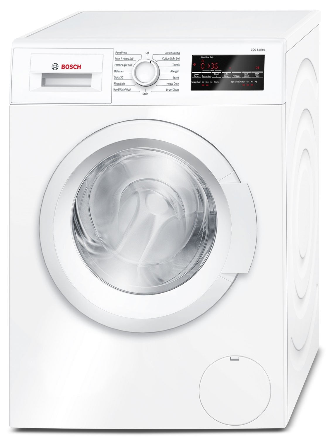 Bosch White Front Load Washer 2.2 Cu. Ft. WGA12400UC Leon s