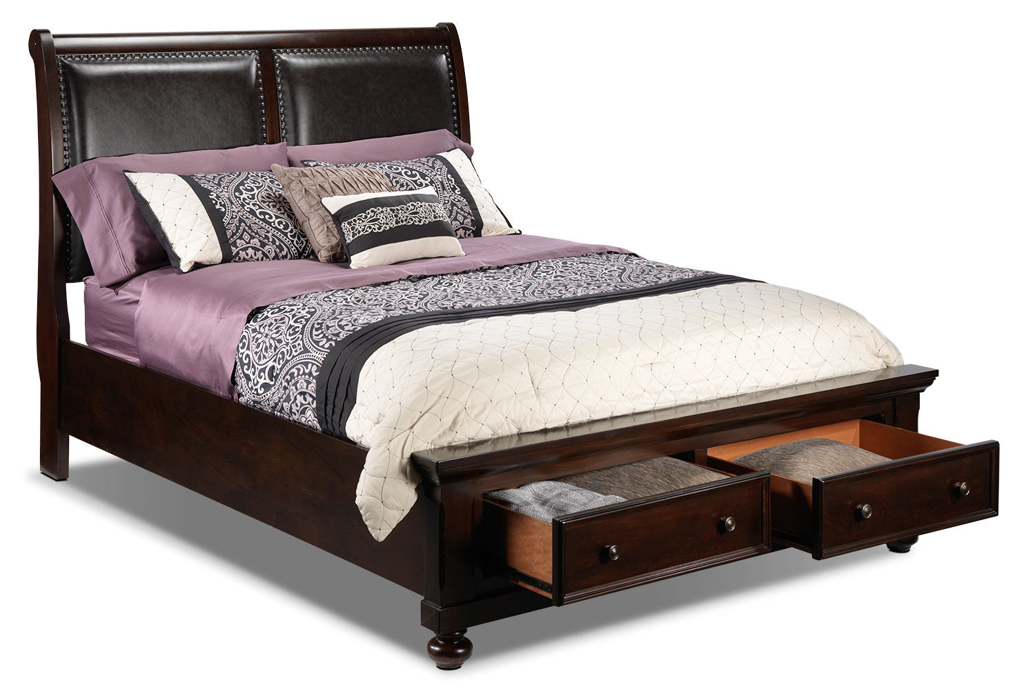 King bed deals frame leons