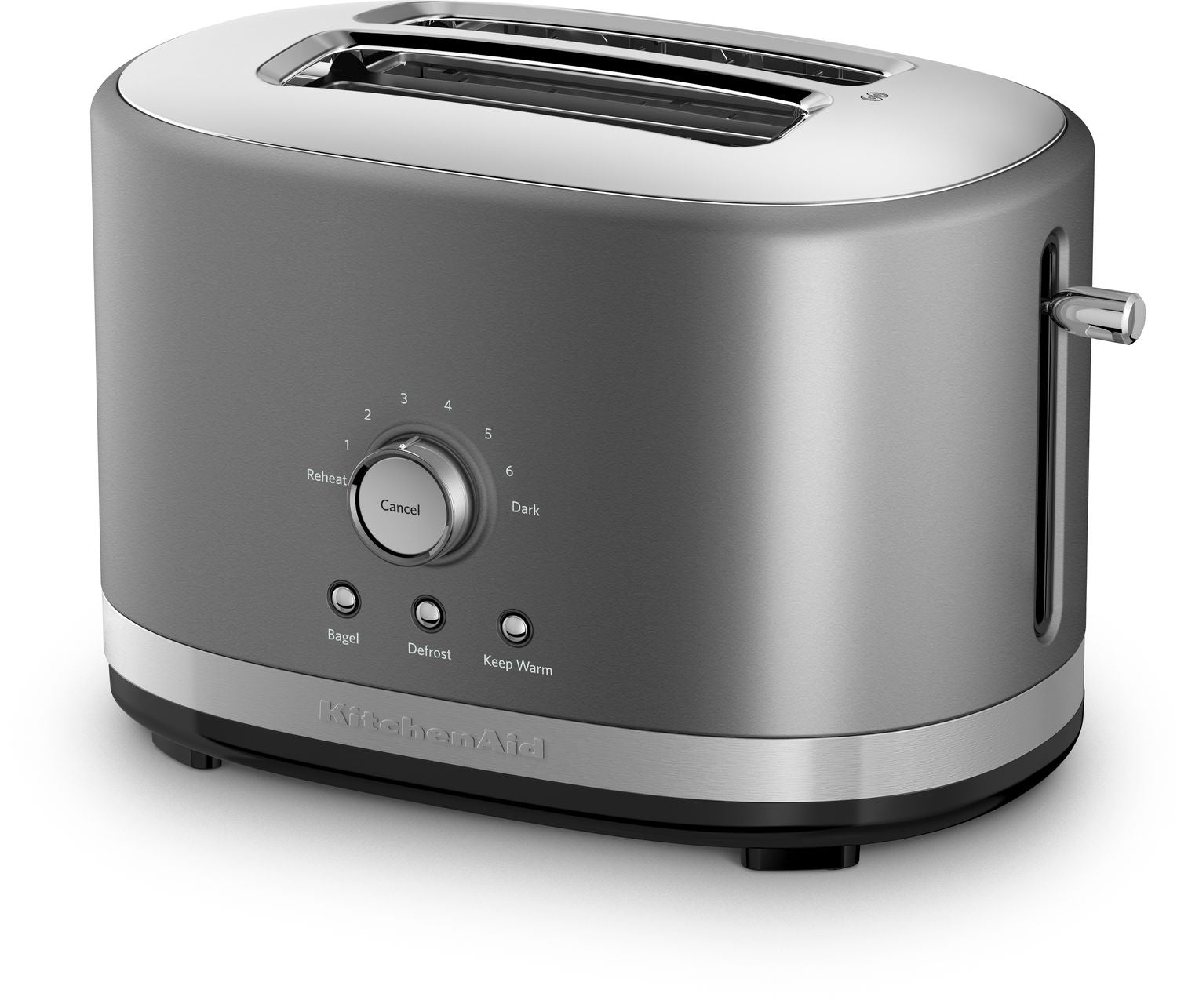 KitchenAid Contour Silver 2-Slice Toaster with High-Lift Lever