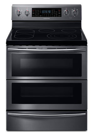 Samsung Black Stainless Steel Freestanding Electric Convection Range (5.9 Cu. Ft.) - NE59J7850WG/AC