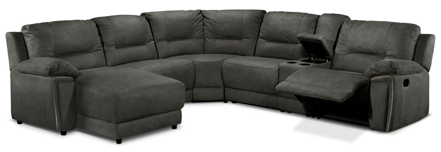 Pasadena 6 piece left arm facing shop chaise sectional