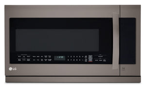 LG Appliances Black Stainless Steel Over-the-Range Microwave (2.2 Cu. Ft.) - LMV2257BD