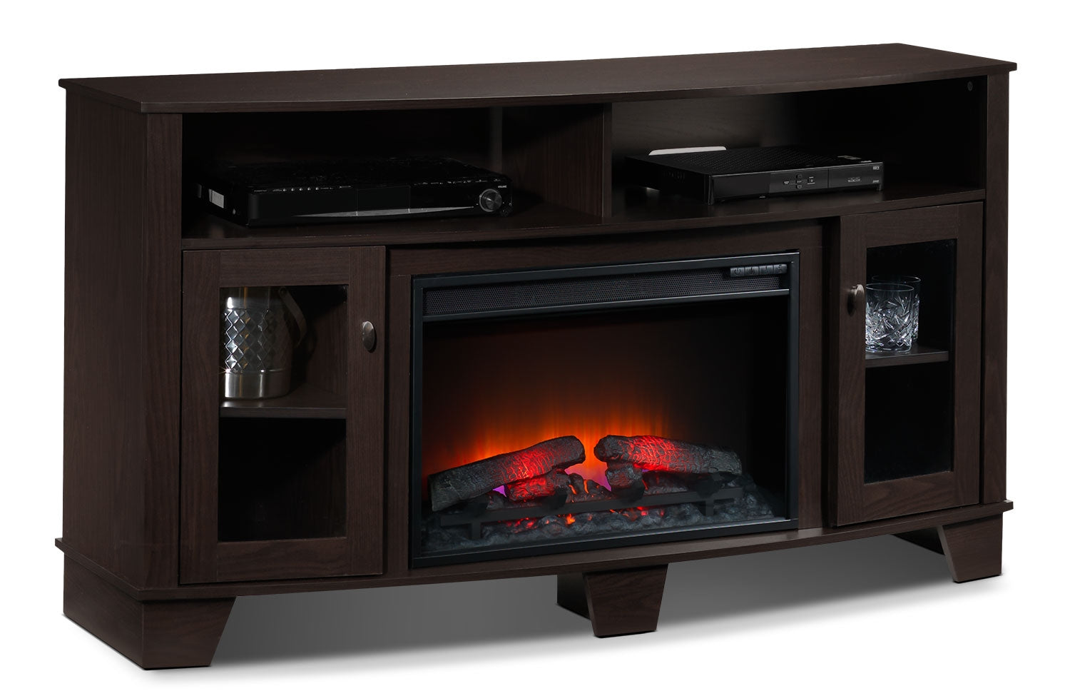 Millbrook fireplace shop tv stand