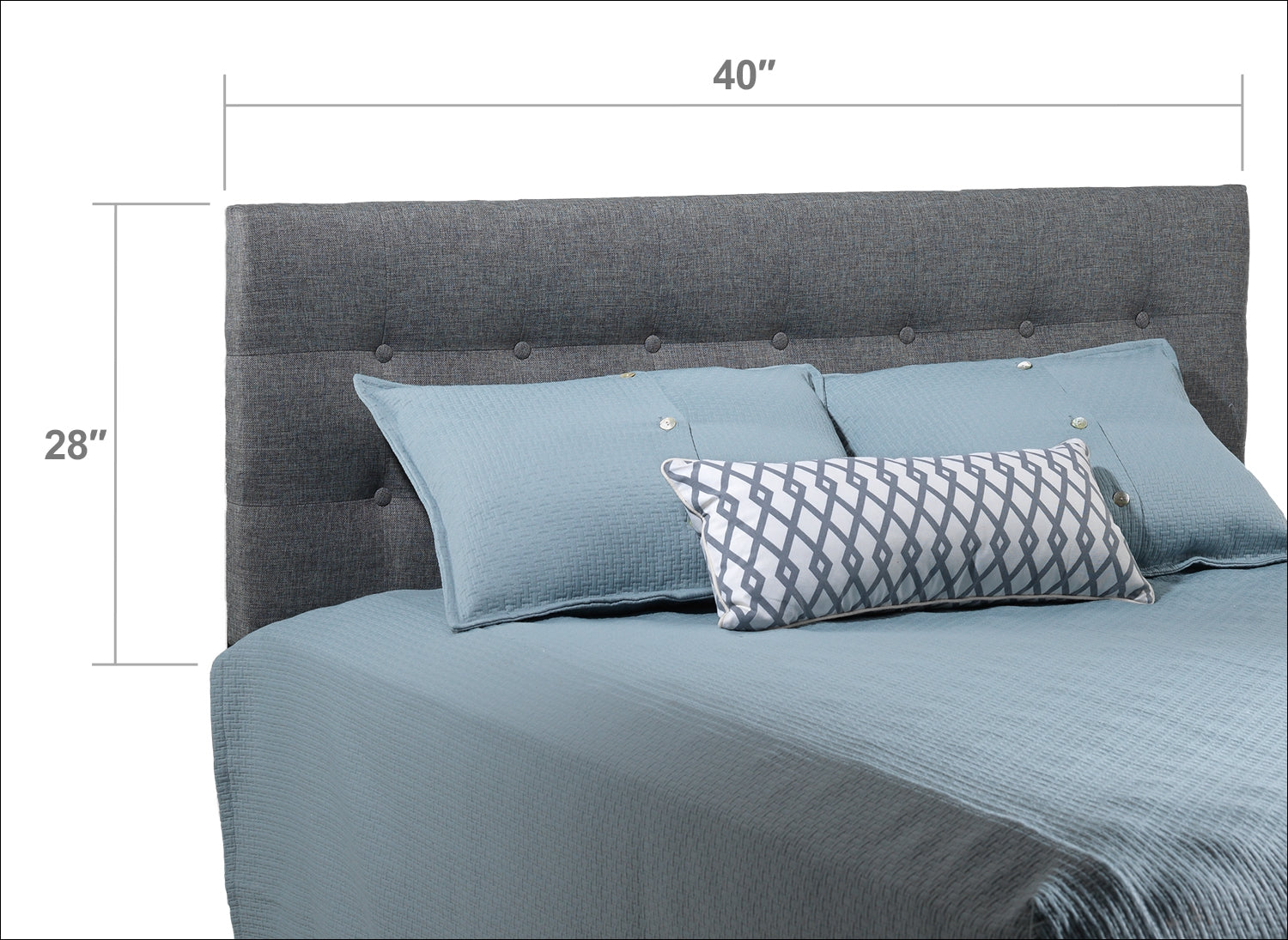 Twin deals headboard width