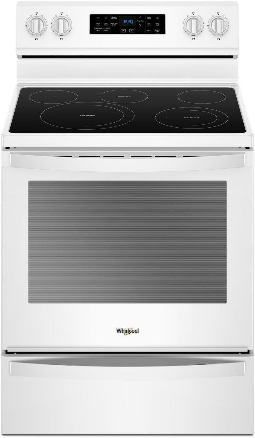 Whirlpool convection deals freestanding range