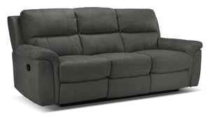 Roarke Reclining Sofa - Charcoal